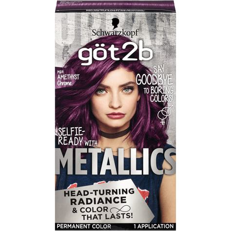 got2b metallics how many box hair color|got2b metallics hair dye review.